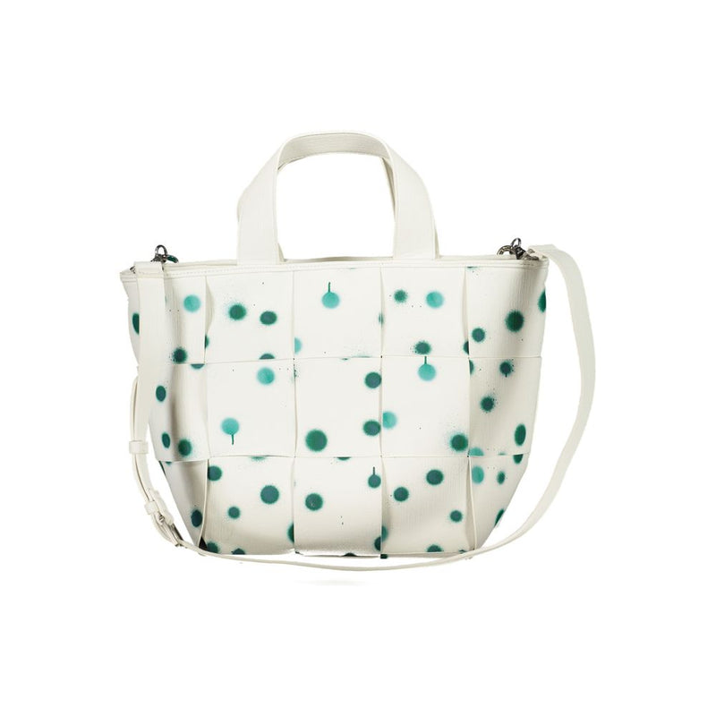 Desigual White Polyethylene Handbag - Chic and Functional