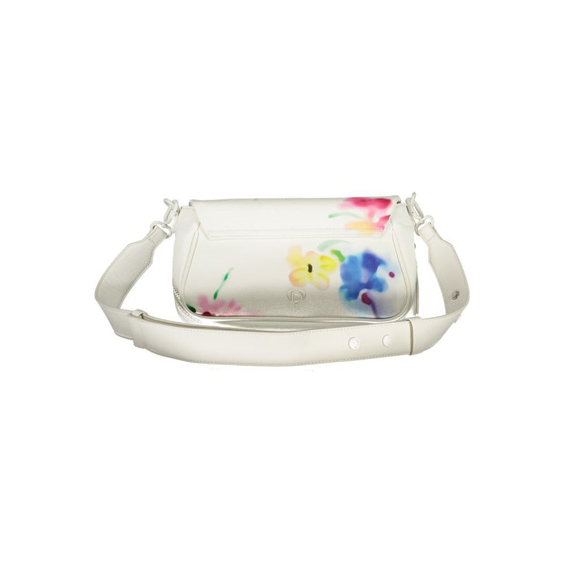 Desigual White Polyethylene Handbag - Stylish & Functional Accessory