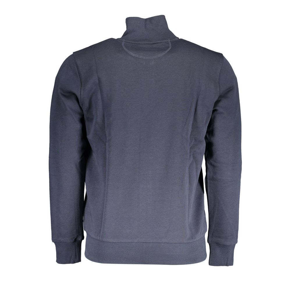 Pull en coton bleu La Martina pour homme