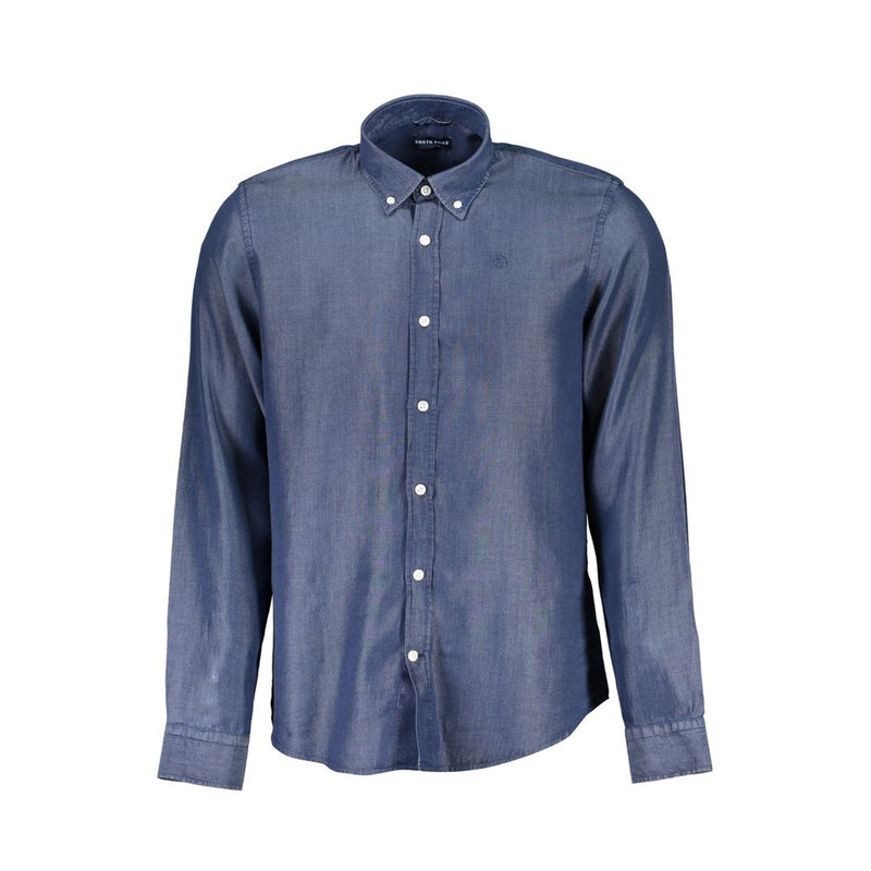 North Sails Lyocell overhemd, blauw