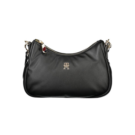Tommy Hilfiger Zwarte Polyester Dames Handtas