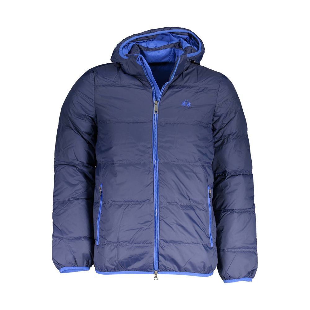 Veste homme La Martina en polyamide bleu