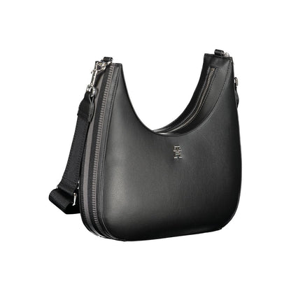 Sac à main Tommy Hilfiger en polyester noir