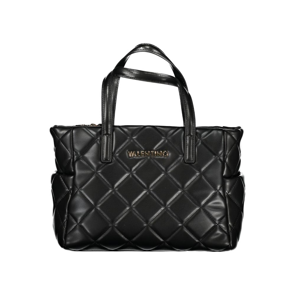Mario Valentino Black Polyethylene Handbag - Élégant et Polyvalent