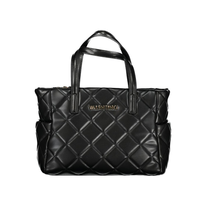 Mario Valentino Black Polyethylene Handbag - Élégant et Polyvalent