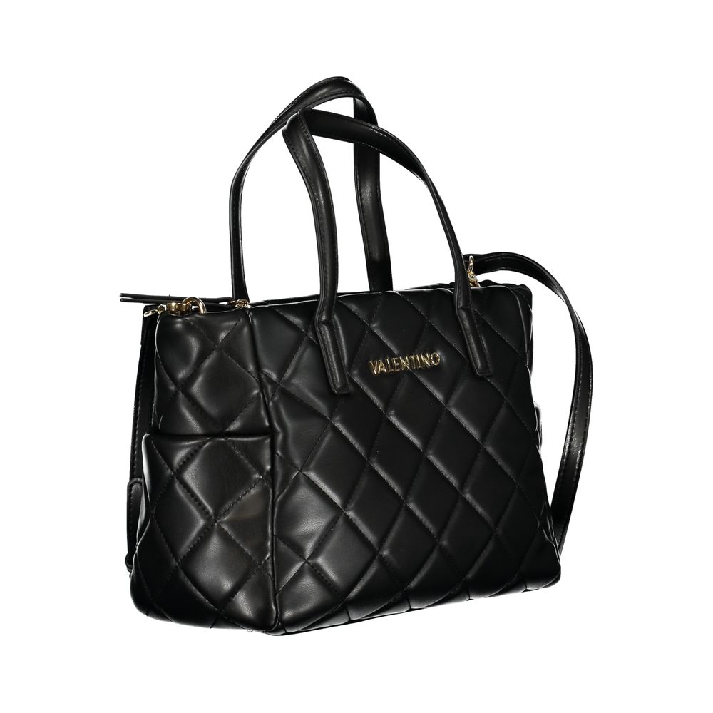 Mario Valentino Black Polyethylene Handbag - Élégant et Polyvalent