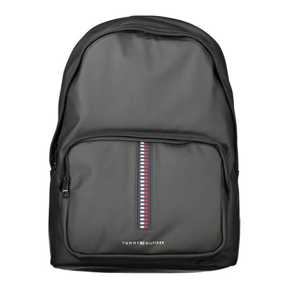 Tommy Hilfiger Zwarte Polyethyleen Herenrugzak