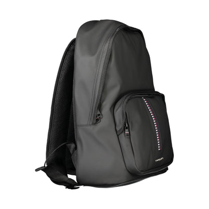 Tommy Hilfiger Zwarte Polyethyleen Herenrugzak