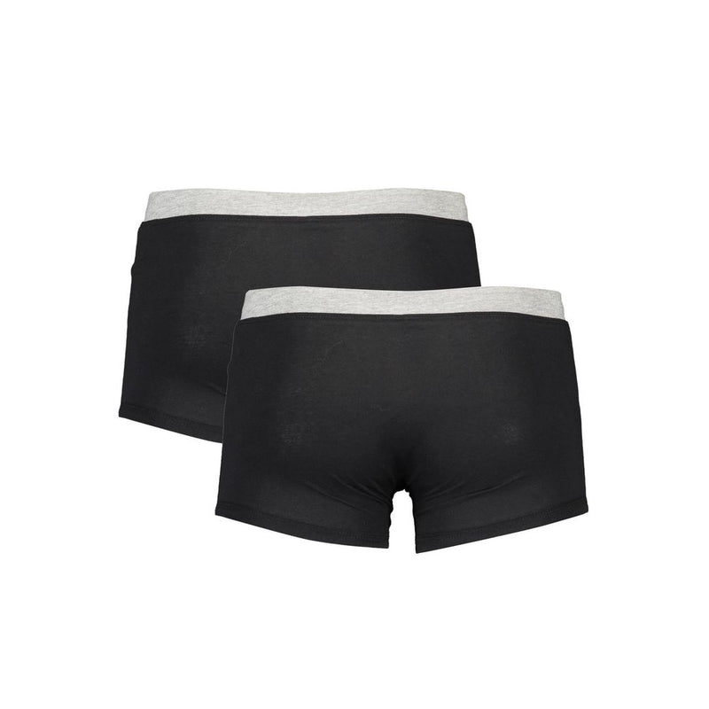 North Sails Black Cotton Boxer Shorts - Confort et Élégance