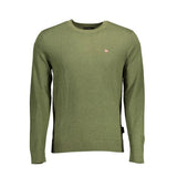 Pull en coton vert Napapijri pour homme