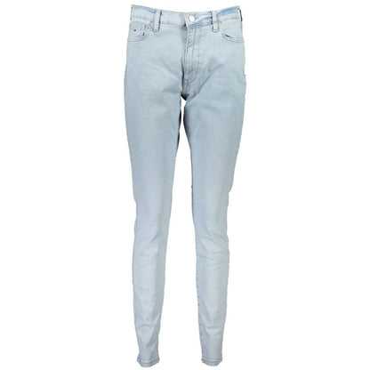 Jeans en coton bleu Tommy Hilfiger pour femme