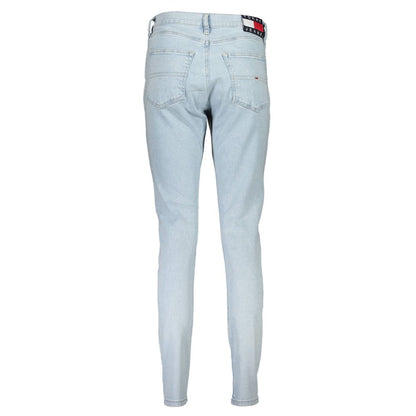 Jeans en coton bleu Tommy Hilfiger pour femme
