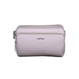 Calvin Klein Purple Polyester Handbag - Élégance et Polyvalence