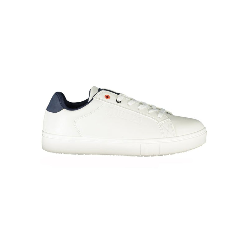 Mares White Polyester Sneaker for Men - Stylish & Comfortable