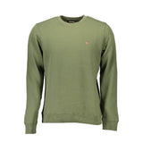 Pull en coton vert Napapijri pour homme