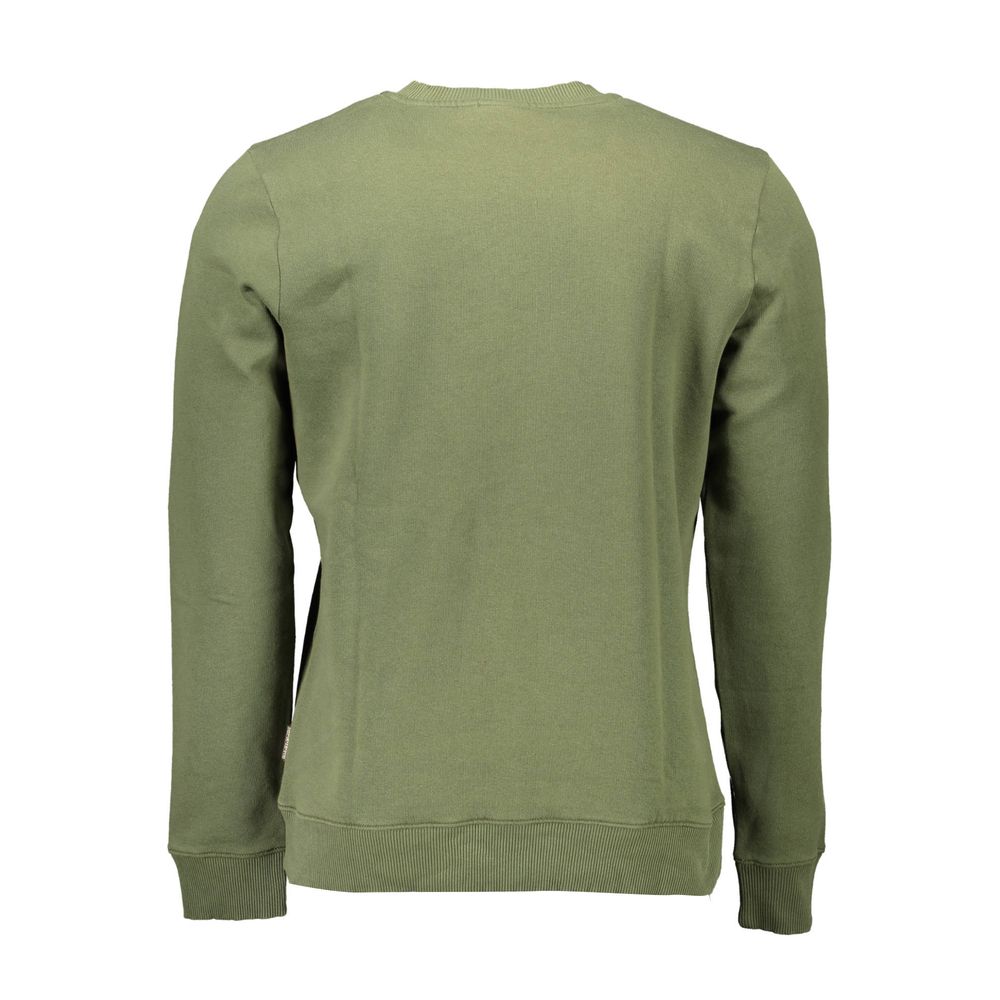 Pull en coton vert Napapijri pour homme