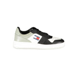 Tommy Hilfiger Black Polyester Sneaker for Men - Stylish & Sustainable