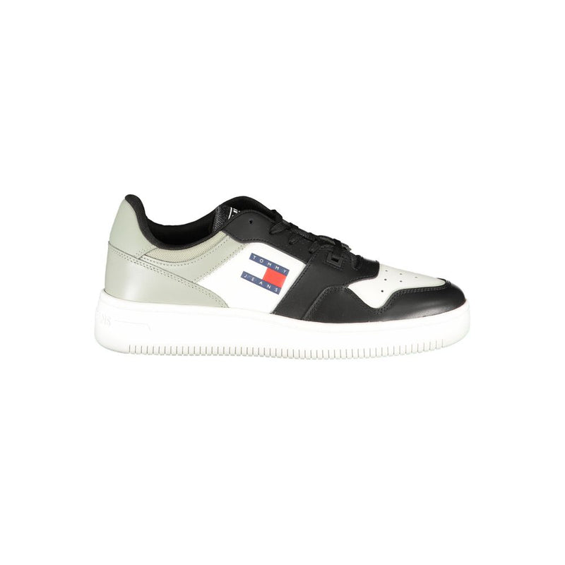Baskets en Polyester Noir Tommy Hilfiger pour Hommes