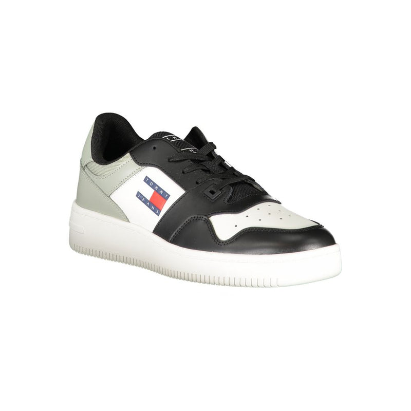 Baskets en Polyester Noir Tommy Hilfiger pour Hommes
