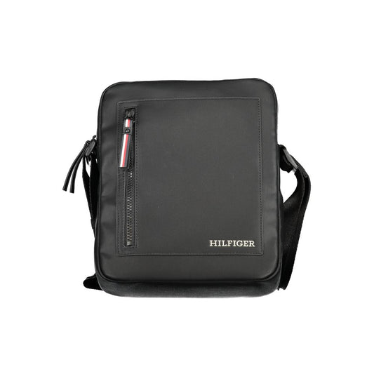 Tommy Hilfiger Zwarte Polyethyleen Schoudertas