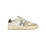 Calvin Klein Beige Polyester Men Sneaker - Stylish & Sustainable