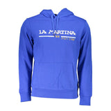 Pull en coton bleu La Martina pour homme
