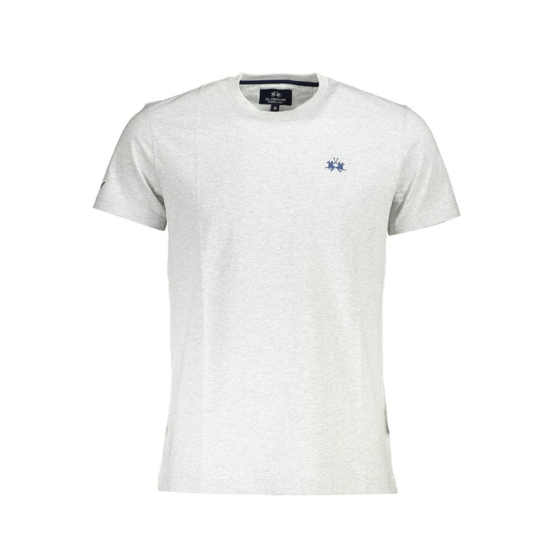 T-shirt homme en coton marron La Martina