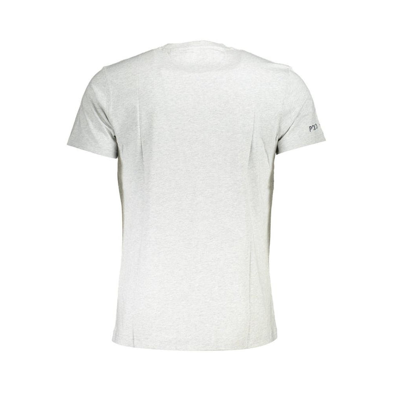T-shirt homme en coton marron La Martina