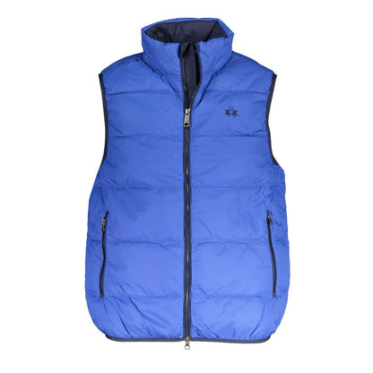 Veste homme La Martina en polyamide bleu