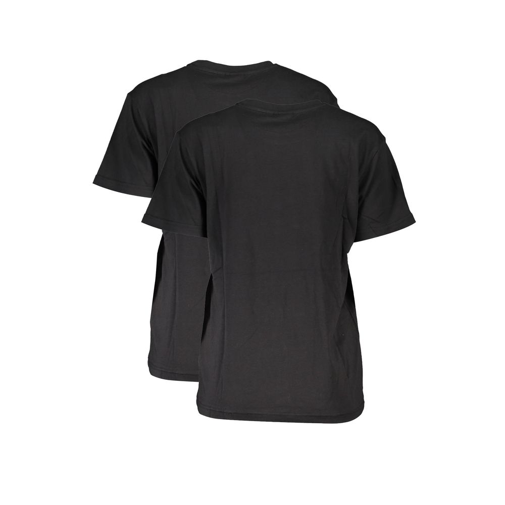 Fila Black Cotton Women T-Shirt - Modern Simplicity