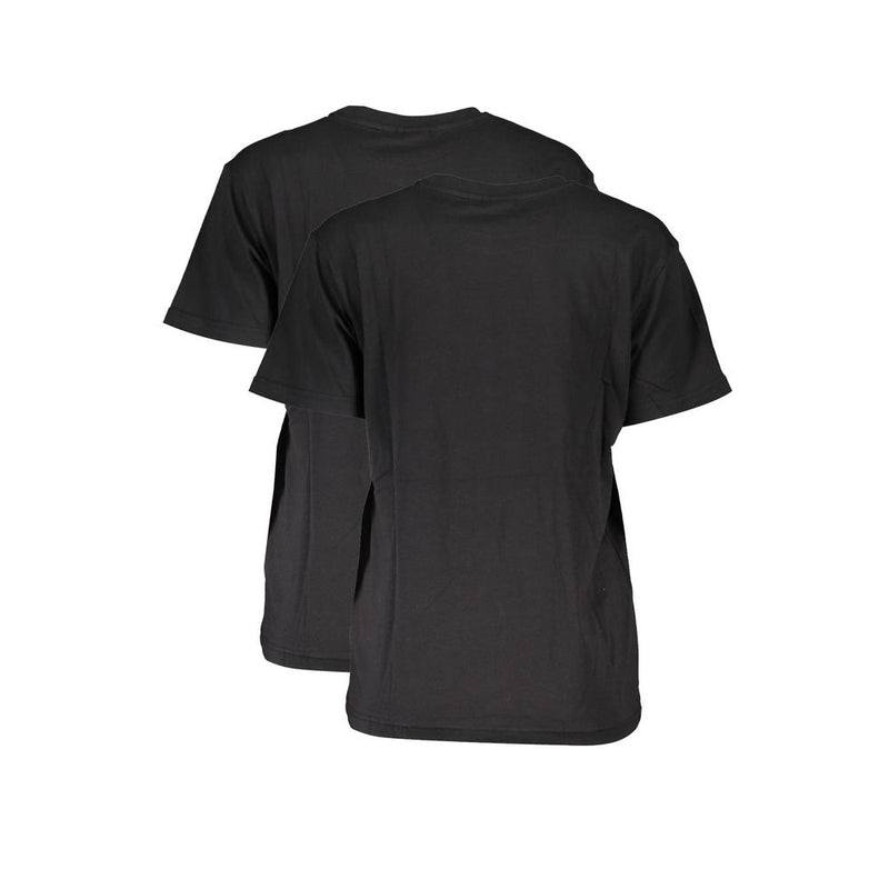Fila Black Cotton Women T-Shirt - Modern Simplicity
