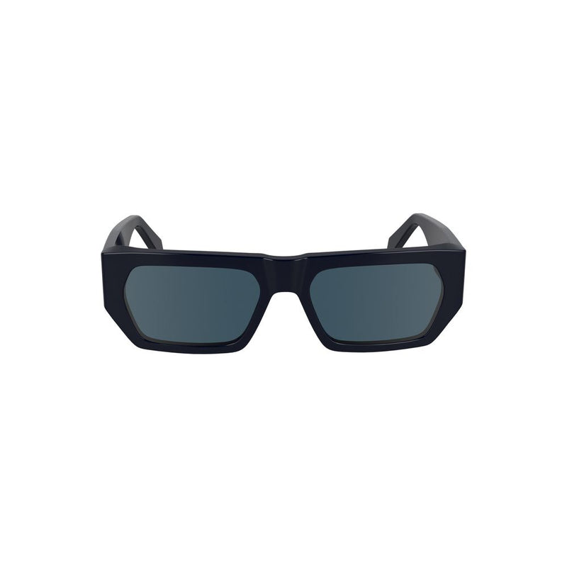 Lunettes de soleil Calvin Klein Blue Acetate pour femmes