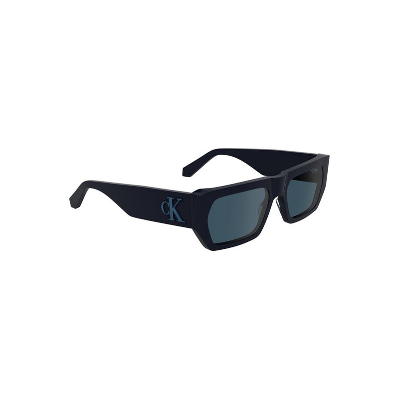 Lunettes de soleil Calvin Klein Blue Acetate pour femmes