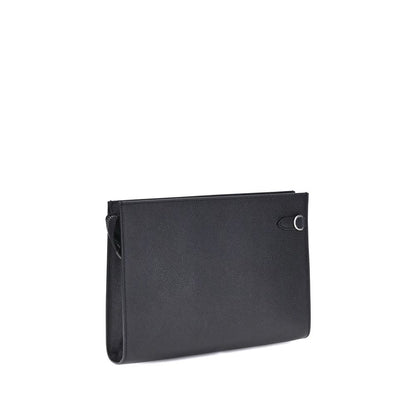 Pochette en cuir grainé Valentino Garavani