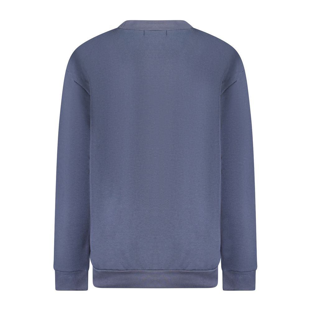 Cavalli Class Blue Cotton Women Sweater - Luxurious Comfort