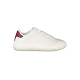 Tommy Hilfiger Sneakers Femme Cuir Blanc - Élégantes et Confortables