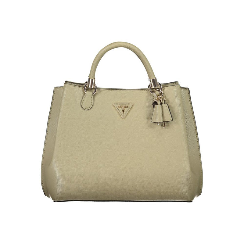 Guess Jeans Gizele Green Handbag - Élégante et Fonctionnelle