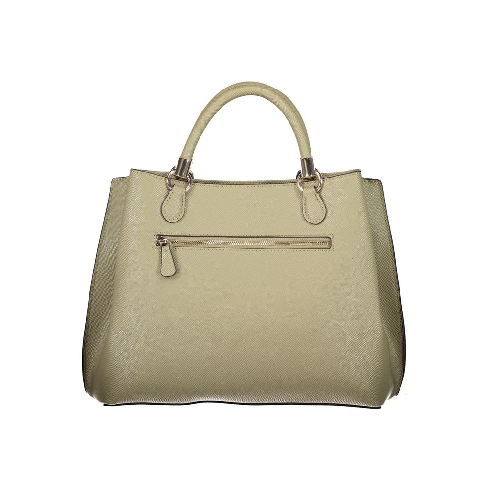 Guess Jeans Gizele Green Handbag - Élégante et Fonctionnelle