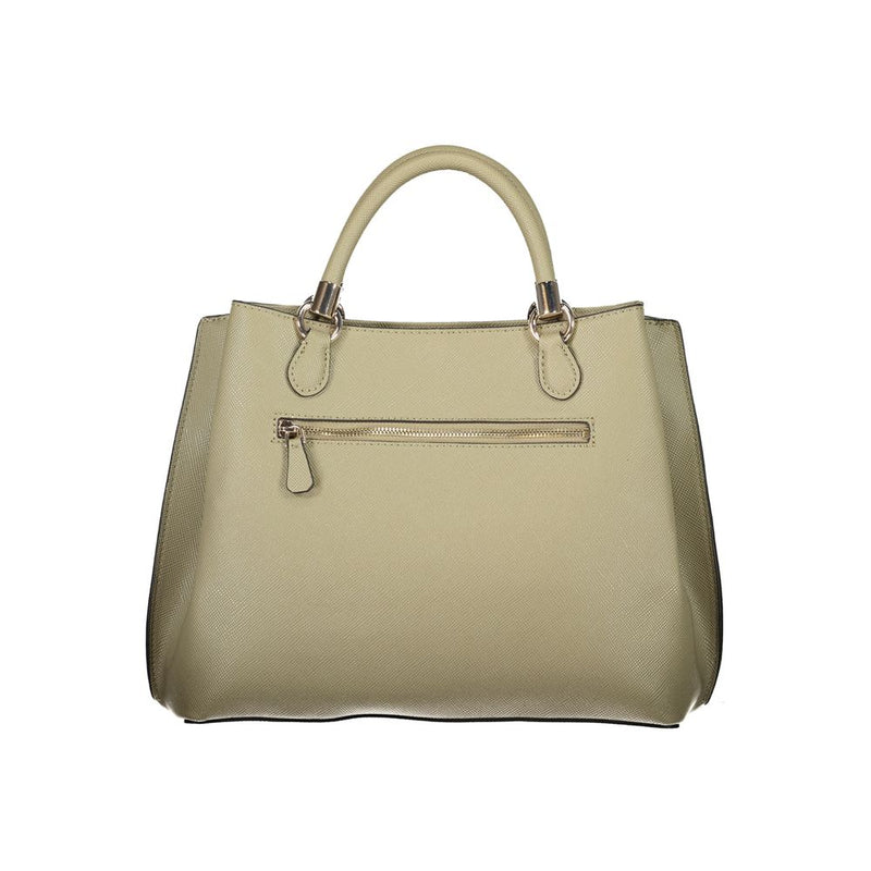 Guess Jeans Gizele Green Handbag - Élégante et Fonctionnelle