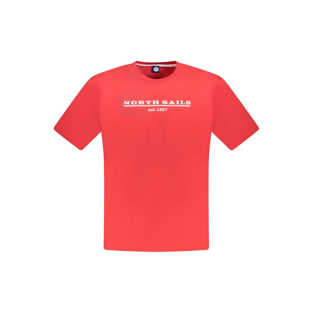 T-shirt homme en coton rouge North Sails