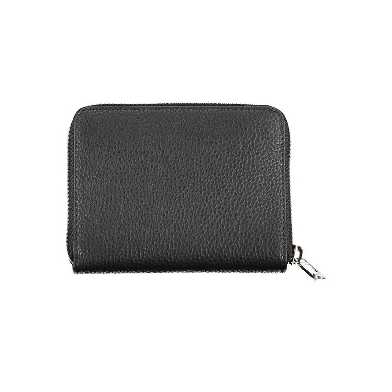 Tommy Hilfiger Black Polyethylene Women's Wallet - Chic & Practical