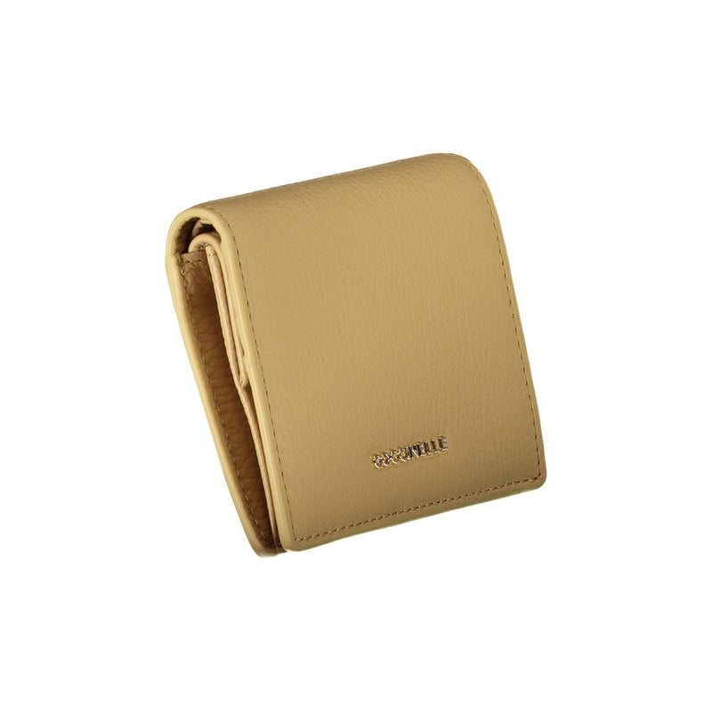 Coccinelle Beige Leather Wallet - Elegant and Practical Accessory