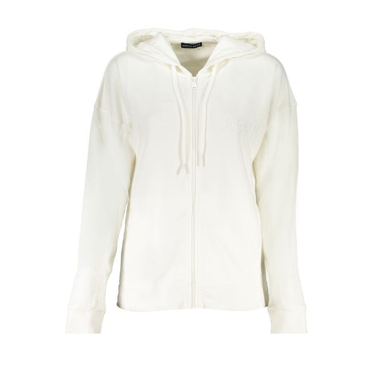 North Sails White Cotton Women Sweater - Sustainable Luxury
