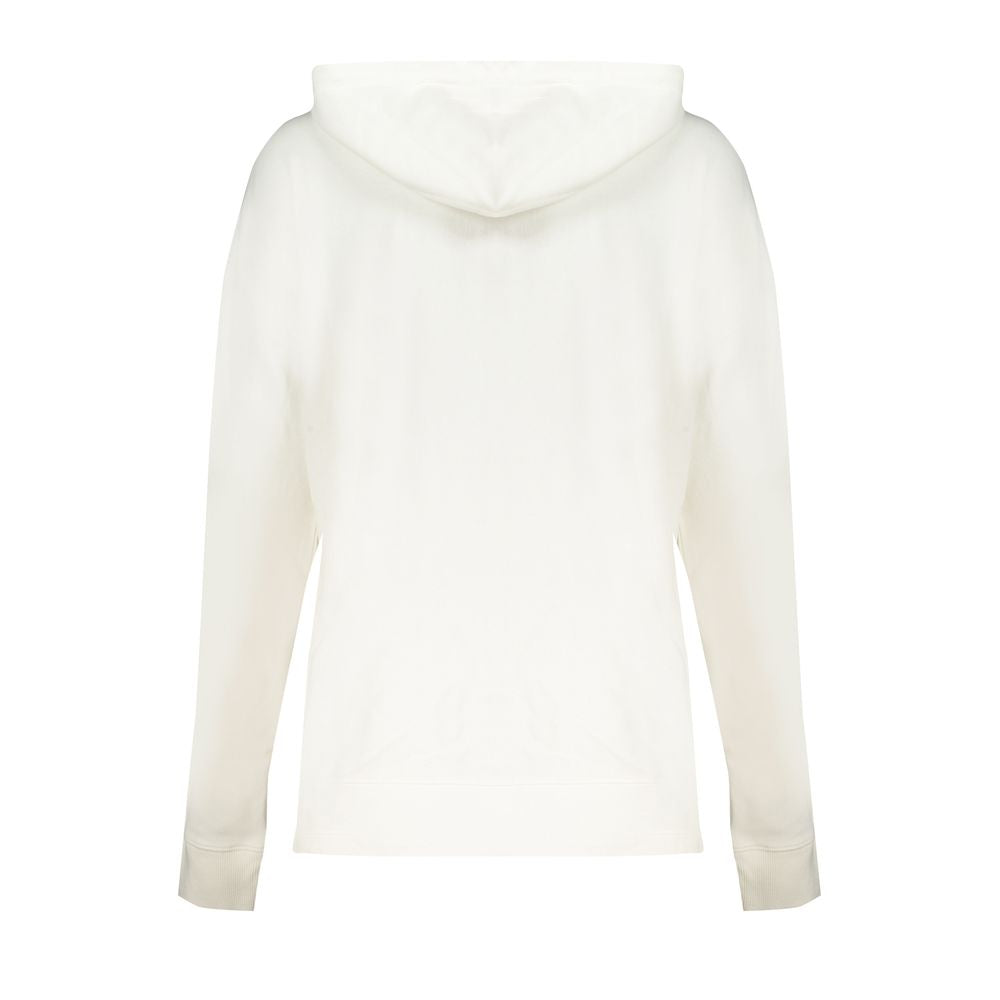North Sails White Cotton Women Sweater - Sustainable Luxury