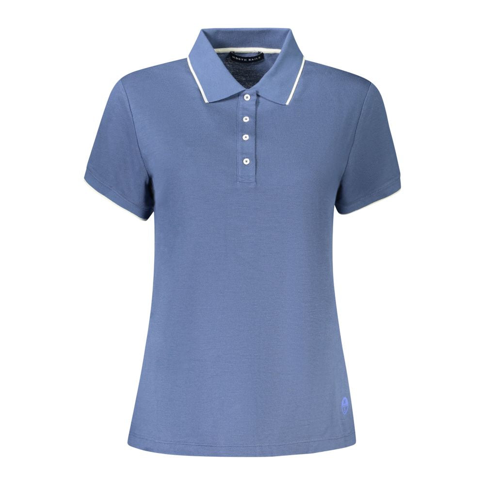 Polo Femme Bleu en Coton North Sails