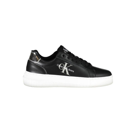 Calvin Klein Black Polyester Women Sneaker - Stylish & Sustainable