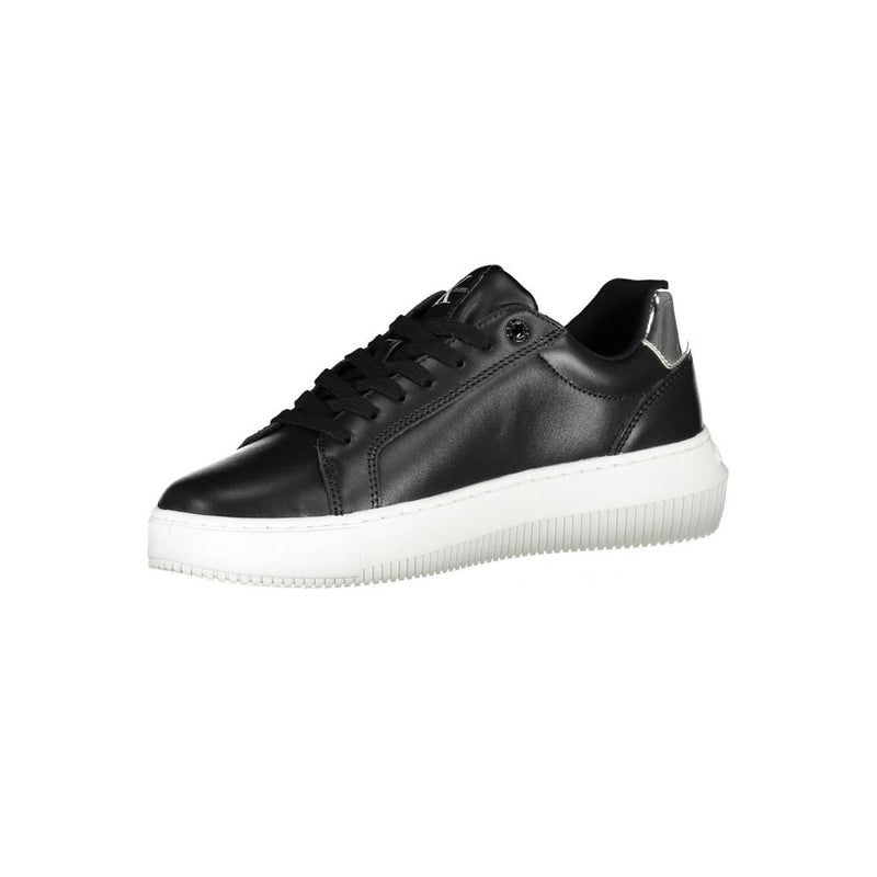 Calvin Klein Black Polyester Women Sneaker - Style & Sustainability