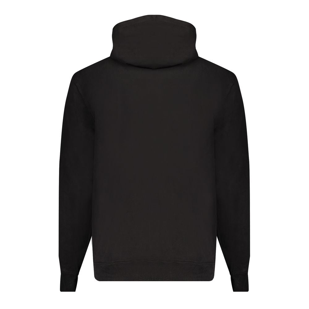 Pull à capuche Calvin Klein en coton noir pour homme