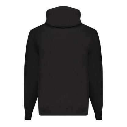Pull à capuche Calvin Klein en coton noir pour homme