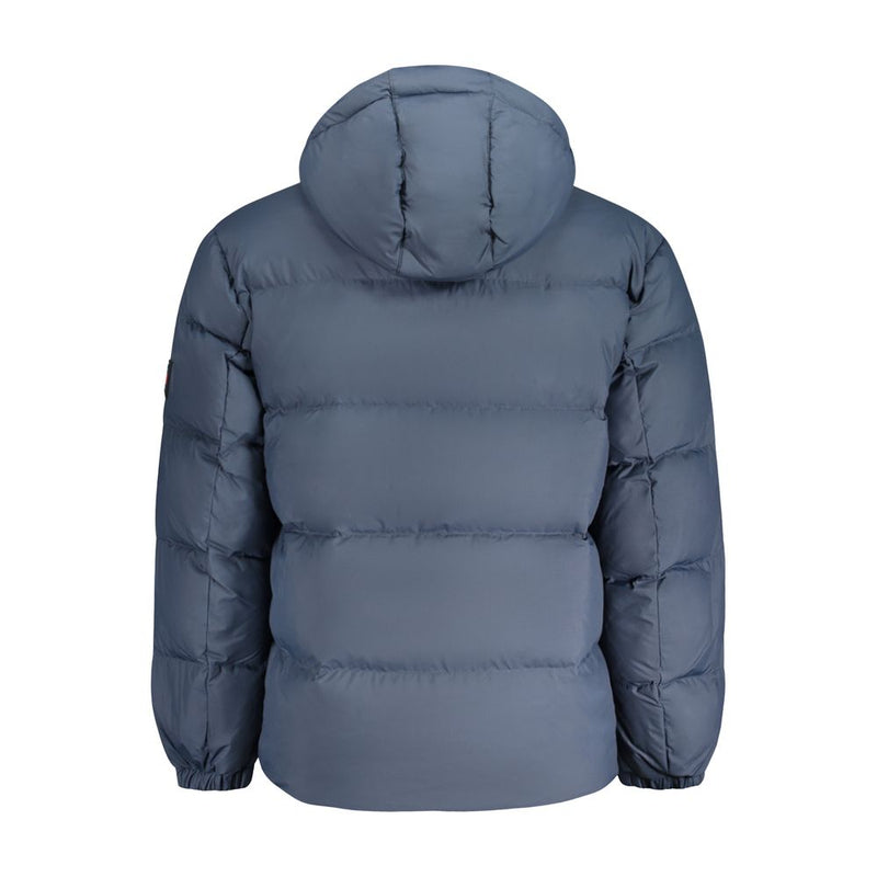 Tommy Hilfiger blauw herenjack van gerecycled polyester